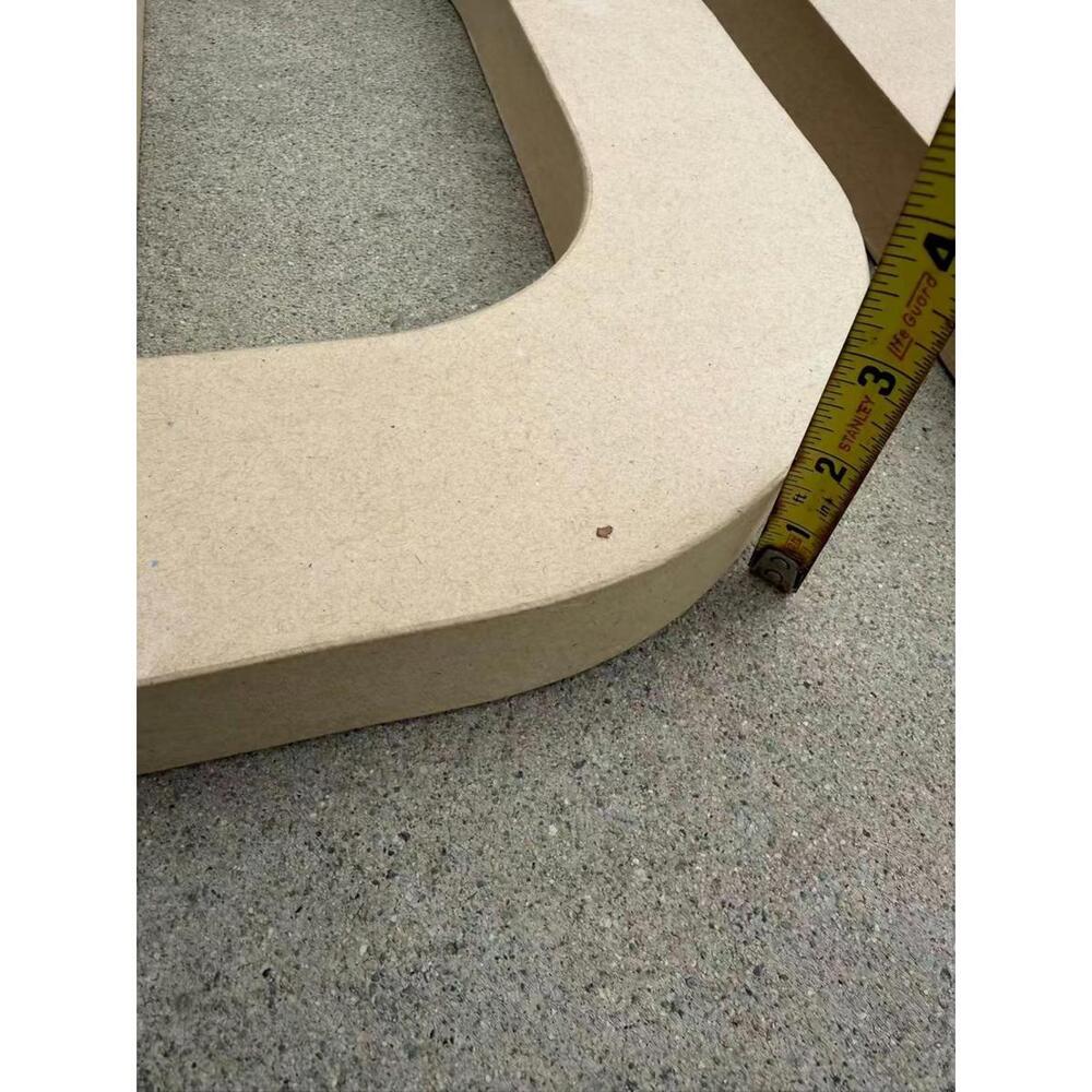 Lot of 6 Hobby Lobby Paper Mache Letters 16” Craft Decor Wall Sign - Picture 8 of 8
